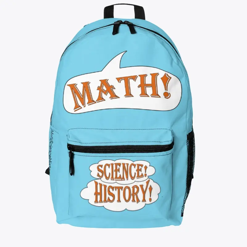 Math Science History Backpack