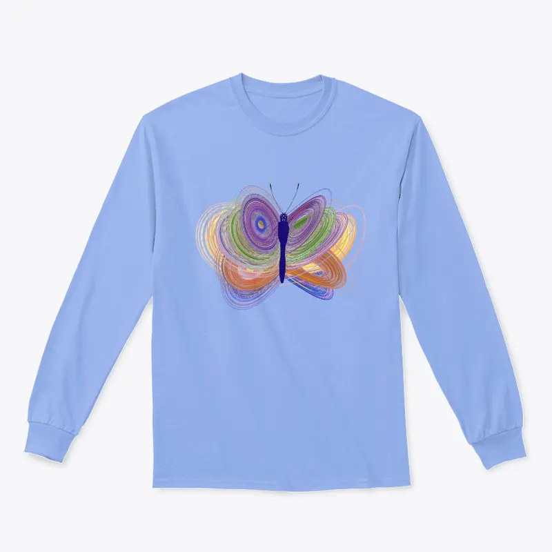 Butterfly Chaos Theory Long Sleeve Tee